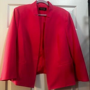 Black Label by Evan Picone Hot Pink Blazer